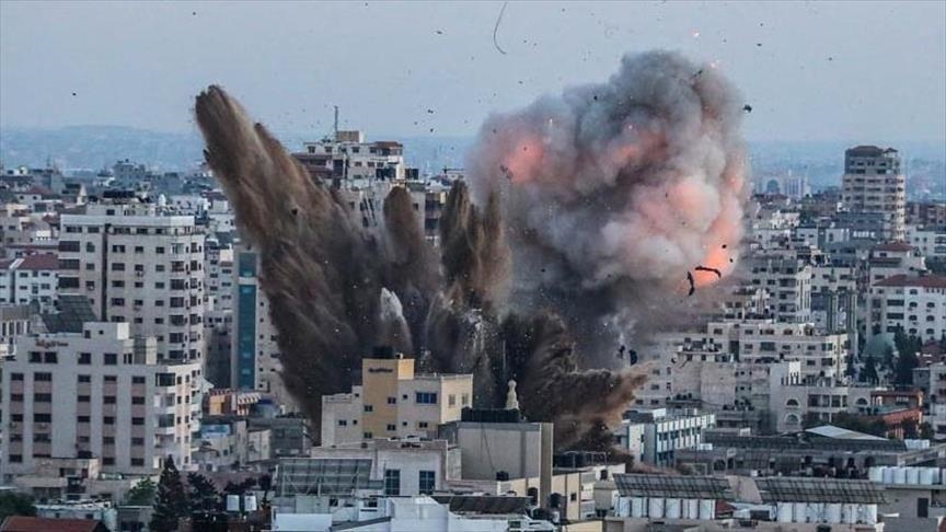 غارات جوية هجومية مجددة من الاحتلال الإسرائيلي على غزة 
