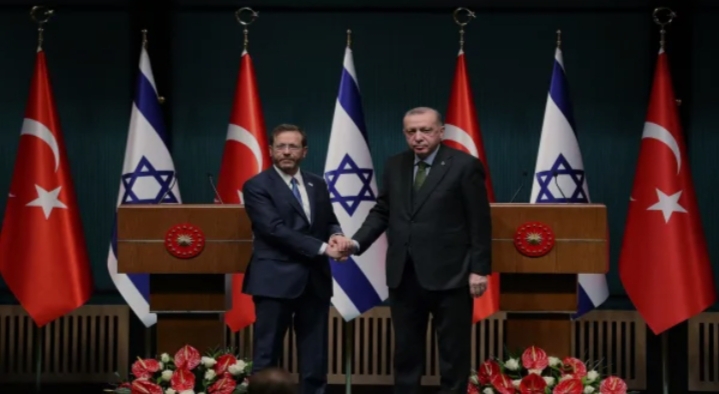 تركيا مع إسرائيل 